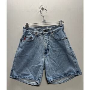 Vintage Lei Denim Shorts - Size 3 - Made in USA - Light Wash, 80s/90s Style